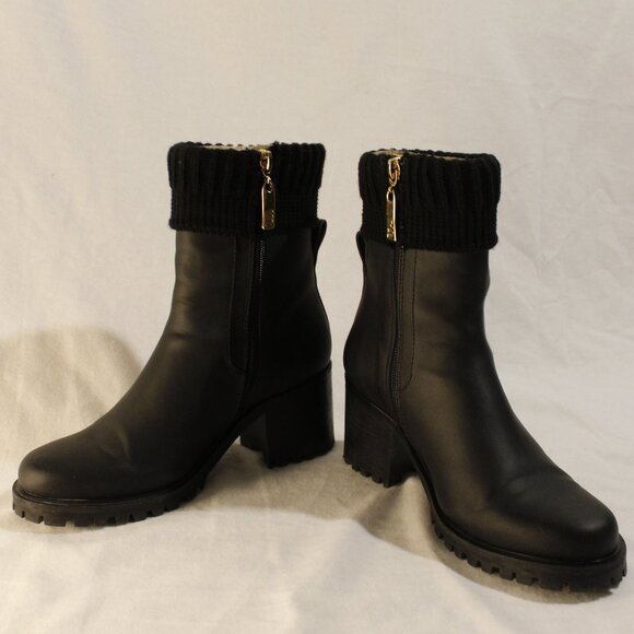Zodiaque Noir from Minuit Sur Terre - Luxury Vegan Boots - Size 37 - Black - Picture 6 of 9